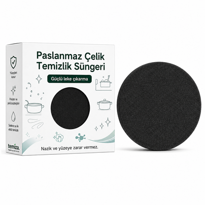 Temiza. Çelik Yüzey Temizlik Süngeri