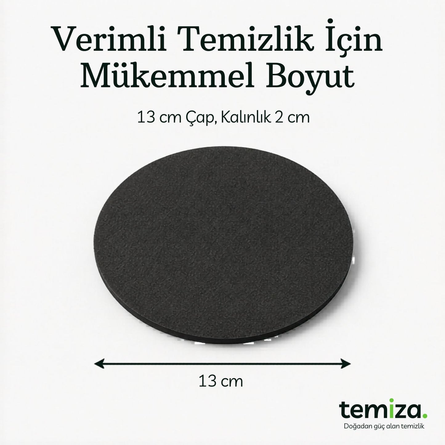 Temiza. Çelik Yüzey Temizlik Süngeri