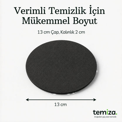 Temiza. Çelik Yüzey Temizlik Süngeri